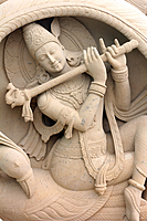 Krishna in Conch Krishna in Conch