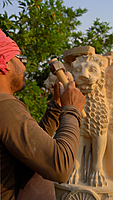 The Ashoka Lion Capital 16ft The Ashoka Lion Capital 16ft