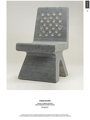 Monolithic Chair